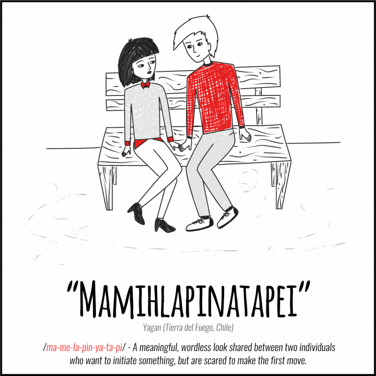 mamihlapinapei rysunek definicji